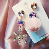 lutaotie Fae of the Winter Fairycore Earrings