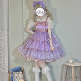 lutaotie Ruffle Fairycore Dress