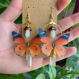 lutaotie Fluttering Harvest Fairycore Earrings