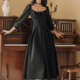 LoveFery Stately Heroine Dark Princesscore Dress