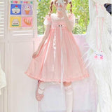 lutaotie Pastel Love Princesscore Dress