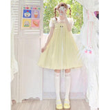 lutaotie Pastel Love Princesscore Dress