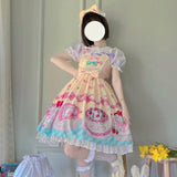 lutaotie Happy Party Fairycore Dress