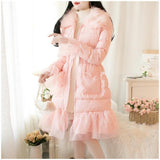 lutaotie Doe-Eyed Cuddle Princesscore Dress Sweater