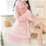 lutaotie Doe-Eyed Cuddle Princesscore Dress Sweater