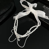 lutaotie Wreath of Blushing Starlight Fairycore Princesscore Choker or Hair Accessory