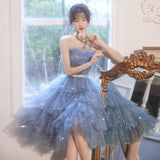 LoveFery Sentimental Celestial Fairycore Princesscore Formal Prom Dress