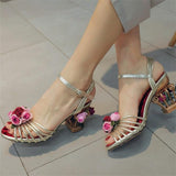 lutaotie Luxurious Rose-Strewn Palace Fairycore Princesscore Cottagecore Shoes