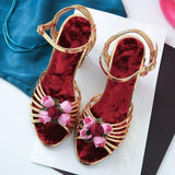 lutaotie Luxurious Rose-Strewn Palace Fairycore Princesscore Cottagecore Shoes