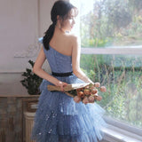 LoveFery Sentimental Celestial Fairycore Princesscore Formal Prom Dress