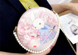 lutaotie Sakura Bunny Drama Fairycore Princesscore Bag