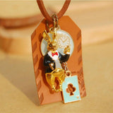 lutaotie Alice's Friend Bunny Princesscore Necklace