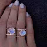 lutaotie Early Dawn Fairycore Ring Jewelry