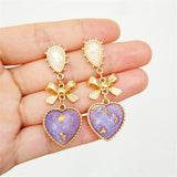 lutaotie Glorious Discovery Fairycore Princesscore Earrings