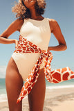 Lutaotie Fashion Sportswear Solid Swimwears