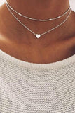 Lutaotie Fashion Simplicity Solid Necklaces Accessories