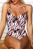 Lutaotie Fashion Sexy Leopard Swimwears