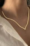 Lutaotie Fashion Daily Solid Necklaces