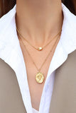 Lutaotie Fashion Daily Solid Necklaces