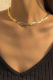 Lutaotie Fashion Daily Solid Patchwork Necklaces