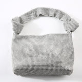 Lutaotie Fashion Solid Rhinestone Patchwork Bags