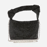 Lutaotie Fashion Solid Rhinestone Patchwork Bags