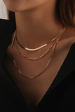 Lutaotie Fashion Sexy Patchwork Chains Necklaces