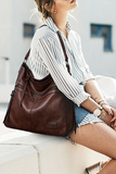 Lutaotie Casual Solid Patchwork Bags