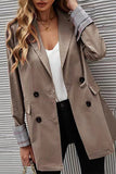 lutaotie Fashion Work Solid Buttons Turndown Collar Outerwear(6 colors)