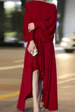 Lutaotie Celebrities Elegant Off the Shoulder Asymmetrical Dresses(3 Colors)