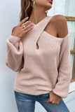 Lutaotie Fashion Solid Solid Color Halter Sweaters(4 colors)