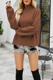 Lutaotie Solid Pullovers Half A Turtleneck Tops