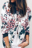 lutaotie Fashion Floral Patchwork O Neck Outerwear(7 Colors)