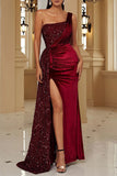 Lutaotie Celebrities Elegant Solid Sequins Halter A Line Dresses