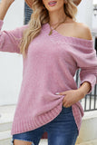 Lutaotie Solid Solid Color V Neck Tops