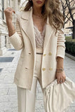 lutaotie Sweet Elegant Solid Solid Color Turndown Collar Outerwear(3 Colors)