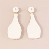 Lutaotie Casual Daily Patchwork Sequins Earrings