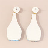 Lutaotie Casual Daily Patchwork Sequins Earrings