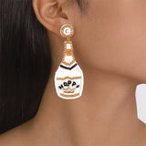 Lutaotie Casual Daily Patchwork Sequins Earrings