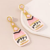 Lutaotie Casual Daily Patchwork Sequins Earrings