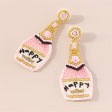 Lutaotie Casual Daily Patchwork Sequins Earrings