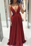 Lutaotie Celebrities Elegant Solid Backless V Neck Princess Dresses