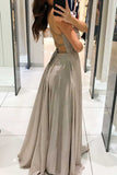 Lutaotie Celebrities Elegant Solid Backless V Neck Princess Dresses