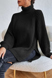 Lutaotie Casual Solid Basic Turtleneck Sweaters(5 Colors)