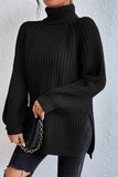 Lutaotie Casual Solid Basic Turtleneck Sweaters(5 Colors)