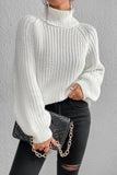 Lutaotie Casual Solid Basic Turtleneck Sweaters(5 Colors)