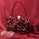 Lutaotie Formal Patchwork Sequins Bags