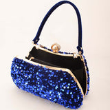 Lutaotie Formal Patchwork Sequins Bags