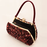 Lutaotie Formal Patchwork Sequins Bags