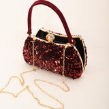 Lutaotie Formal Patchwork Sequins Bags